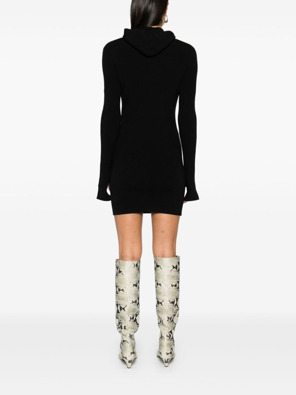Fendi MINI ABITO ADERENTE CON CAPPUCCIO Size M / US 6-8 / IT 42-44 - 5 Thumbnail