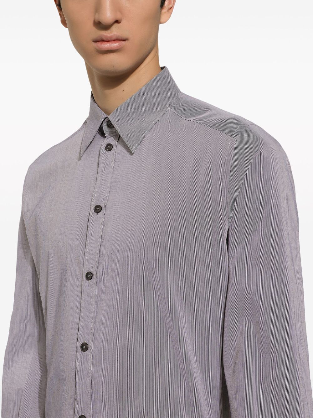 Dolce & Gabbana CAMICIA RIGHE Size US M / EU 48-50 / 2 - 3 Thumbnail