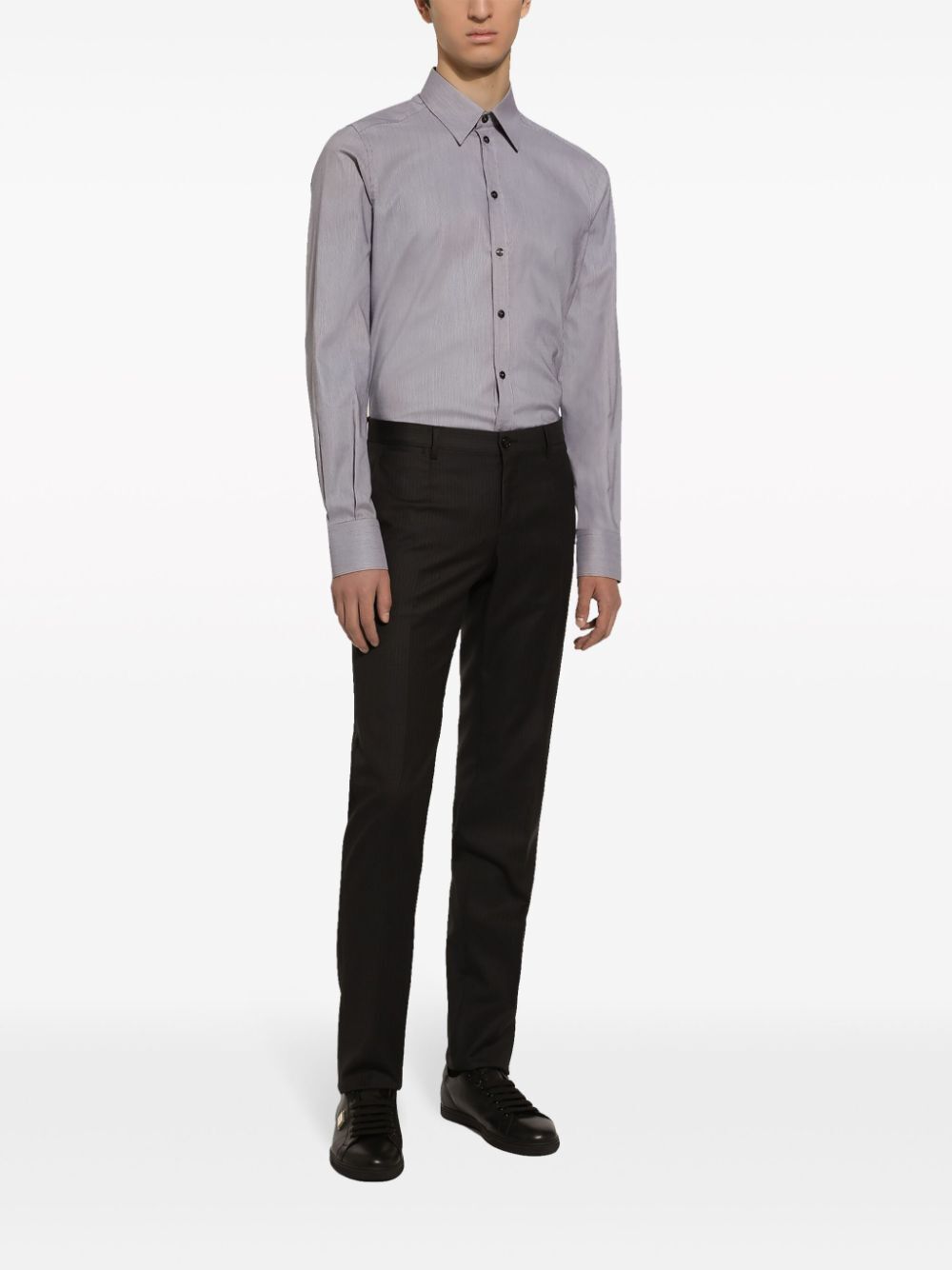Dolce & Gabbana CAMICIA RIGHE Size US L / EU 52-54 / 3 - 4 Thumbnail