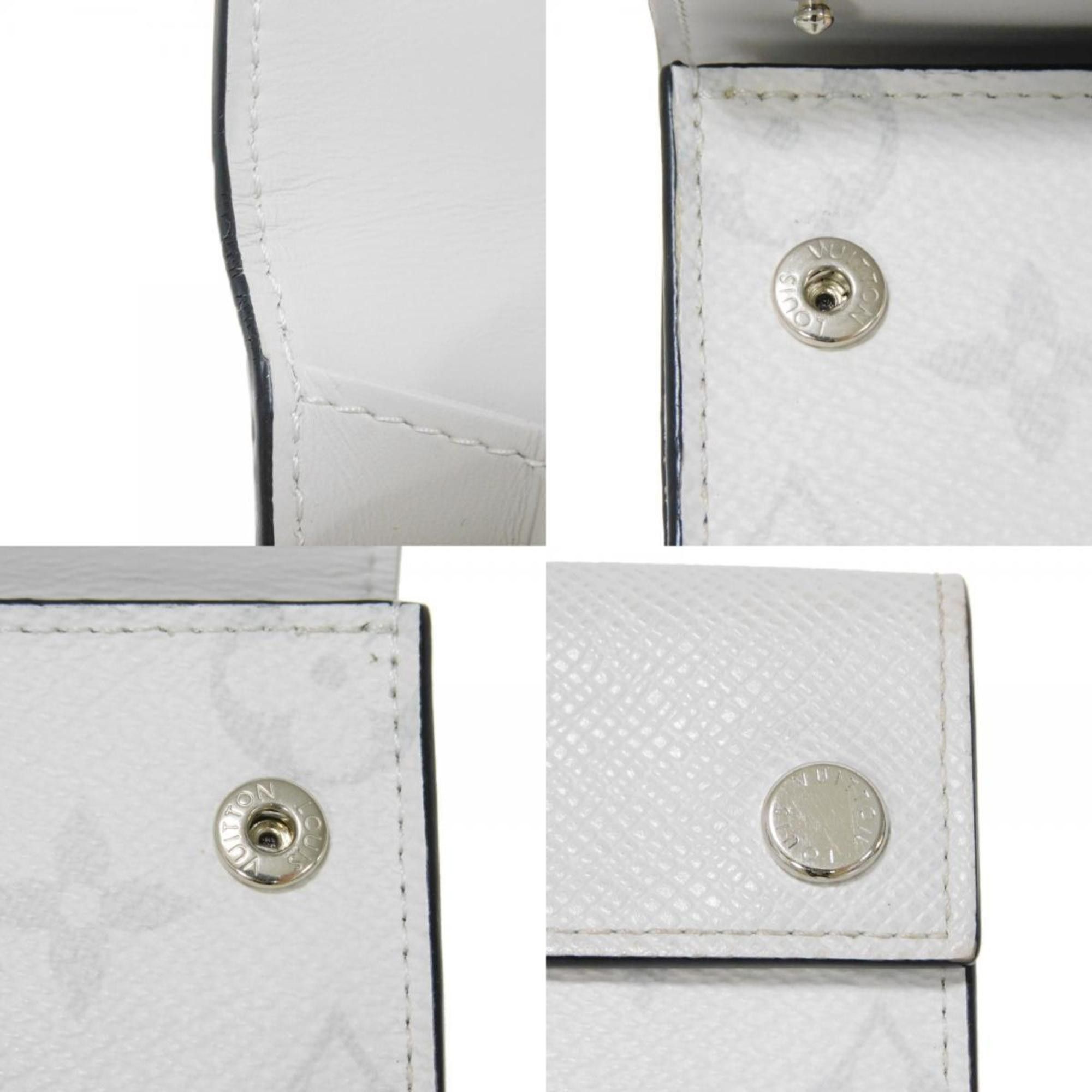 Louis Vuitton Louis Vuitton Tri-fold wallet Discovery Compact LV Flower White Monogram Blanc M67621 Men's billfold Size ONE SIZE - 17 Thumbnail