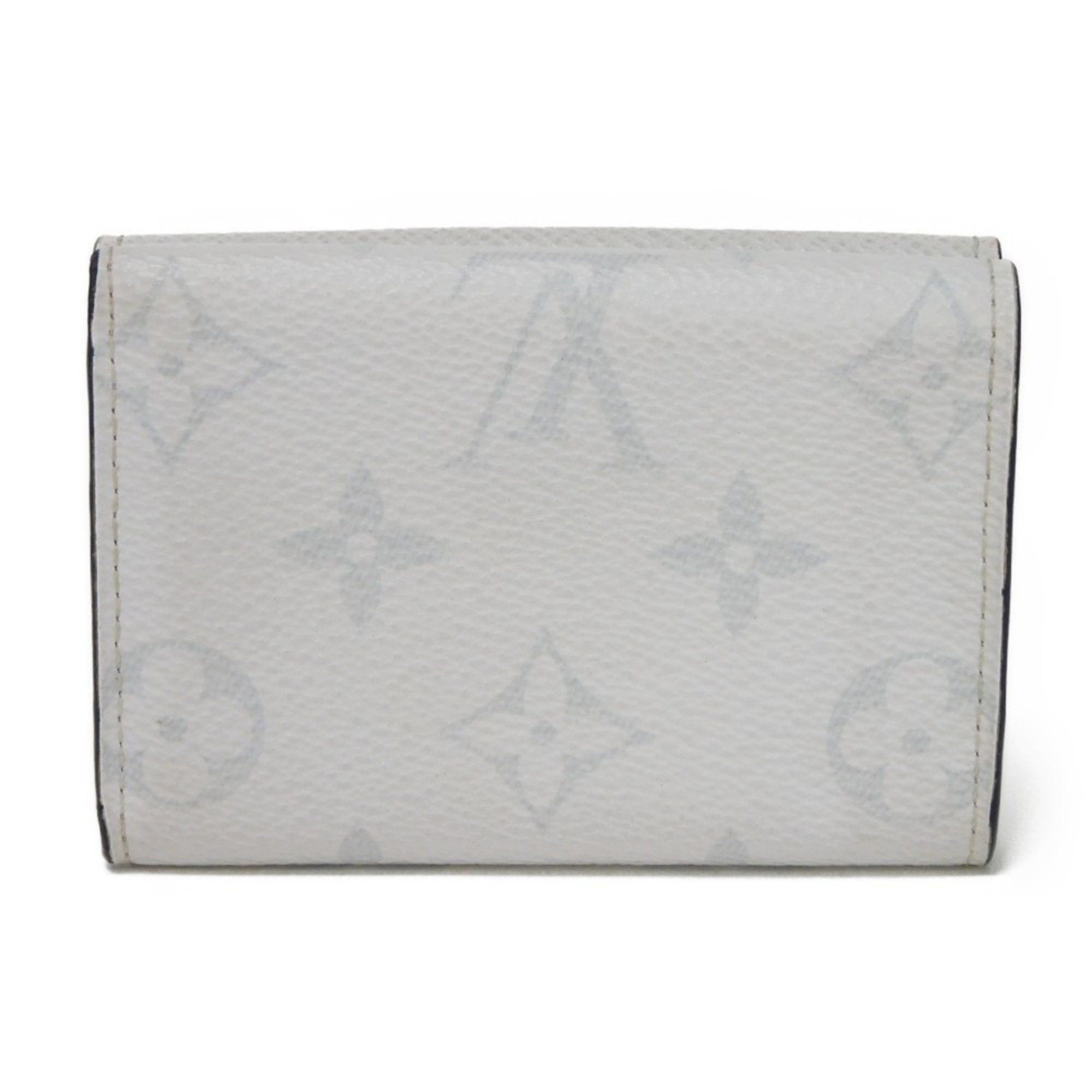 Louis Vuitton Louis Vuitton Tri-fold wallet Discovery Compact LV Flower White Monogram Blanc M67621 Men's billfold Size ONE SIZE - 3 Thumbnail