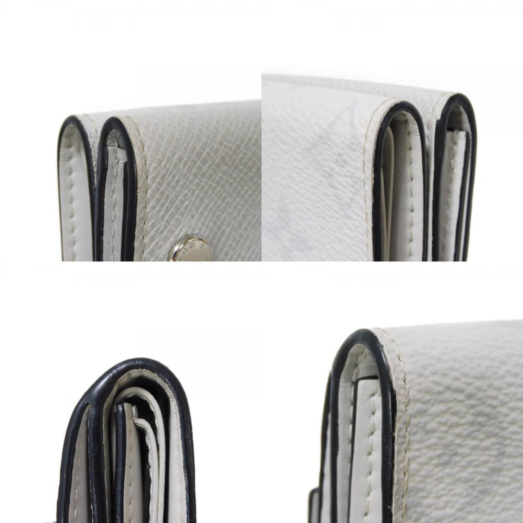Louis Vuitton Louis Vuitton Tri-fold wallet Discovery Compact LV Flower White Monogram Blanc M67621 Men's billfold Size ONE SIZE - 19 Thumbnail