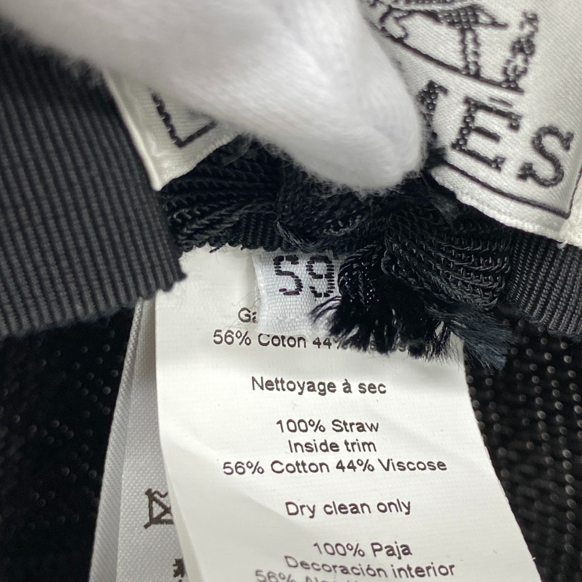 Hermes Hermes Serie Cap Black Men's Size ONE SIZE - 10 Thumbnail