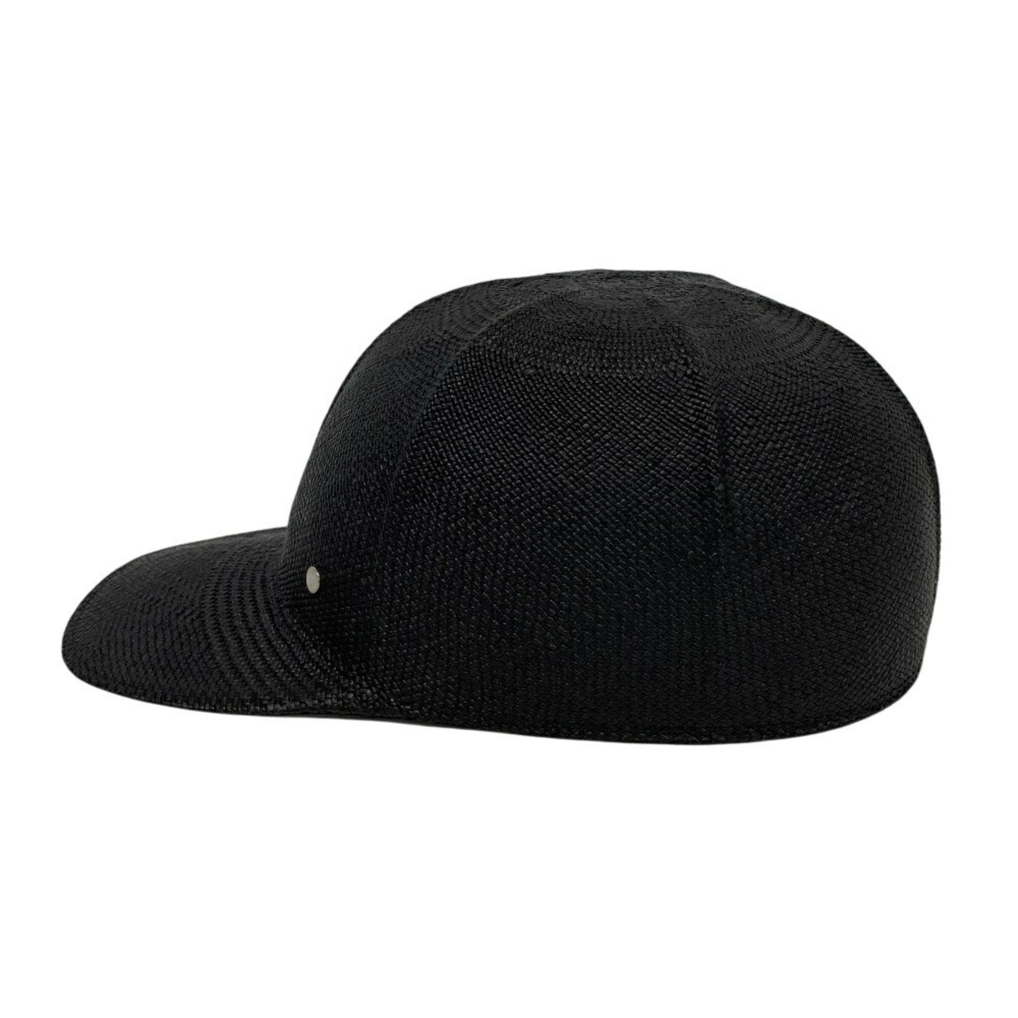 Hermes Hermes Serie Cap Black Men's Size ONE SIZE - 5 Thumbnail