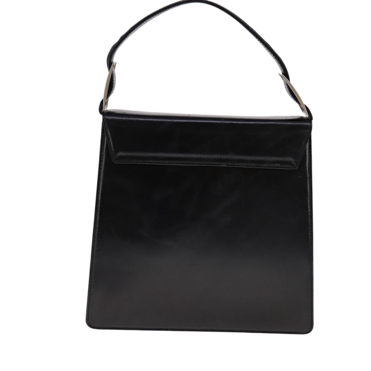 Salvatore Ferragamo Vara Black Leather Handbag (Pre-Owned) Size ONE SIZE - 2 Thumbnail