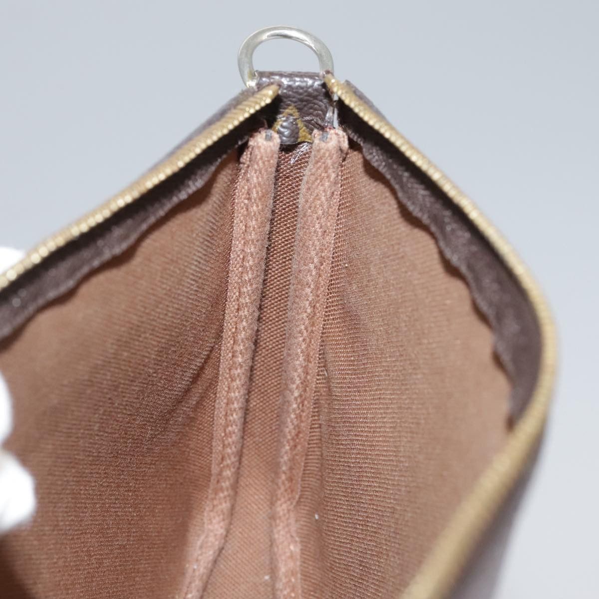 Louis Vuitton Pochette Accessoire Brown Canvas Clutch Bag (Pre-Owned) Size ONE SIZE - 19 Thumbnail
