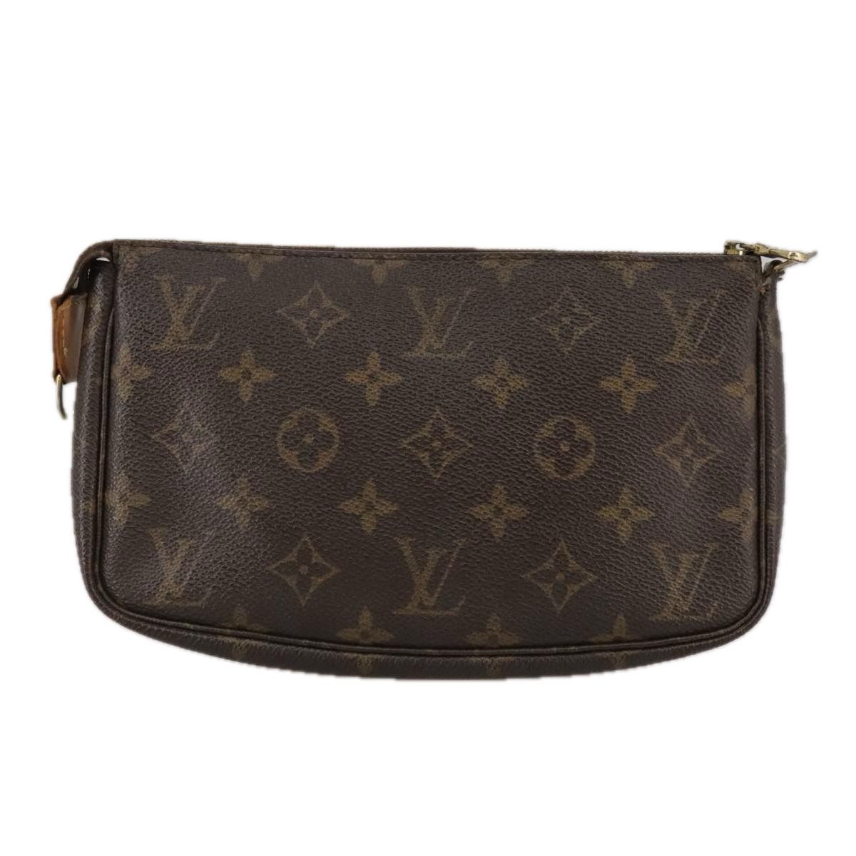 Louis Vuitton Pochette Accessoire Brown Canvas Clutch Bag (Pre-Owned) Size ONE SIZE - 2 Thumbnail