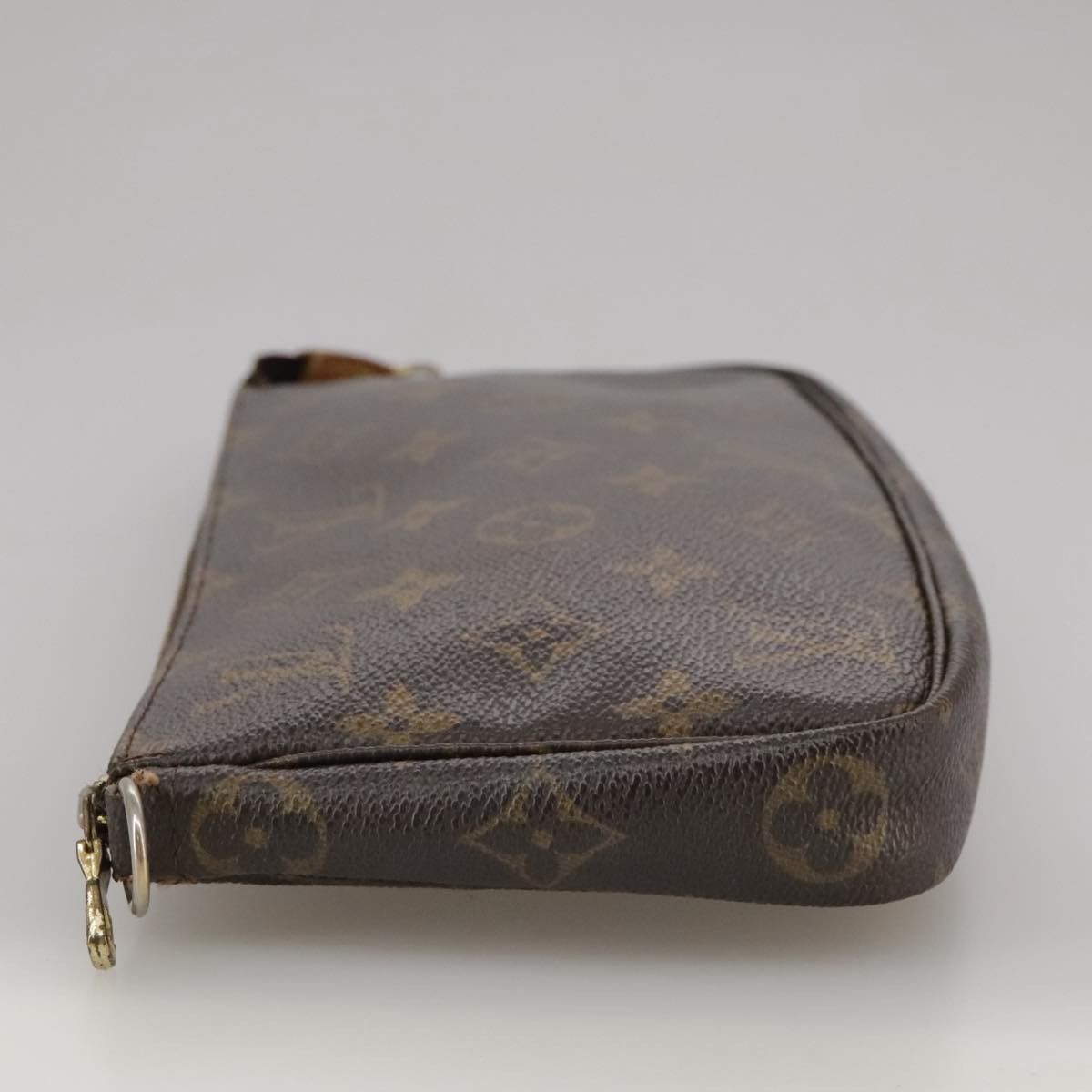 Louis Vuitton Pochette Accessoire Brown Canvas Clutch Bag (Pre-Owned) Size ONE SIZE - 3 Thumbnail