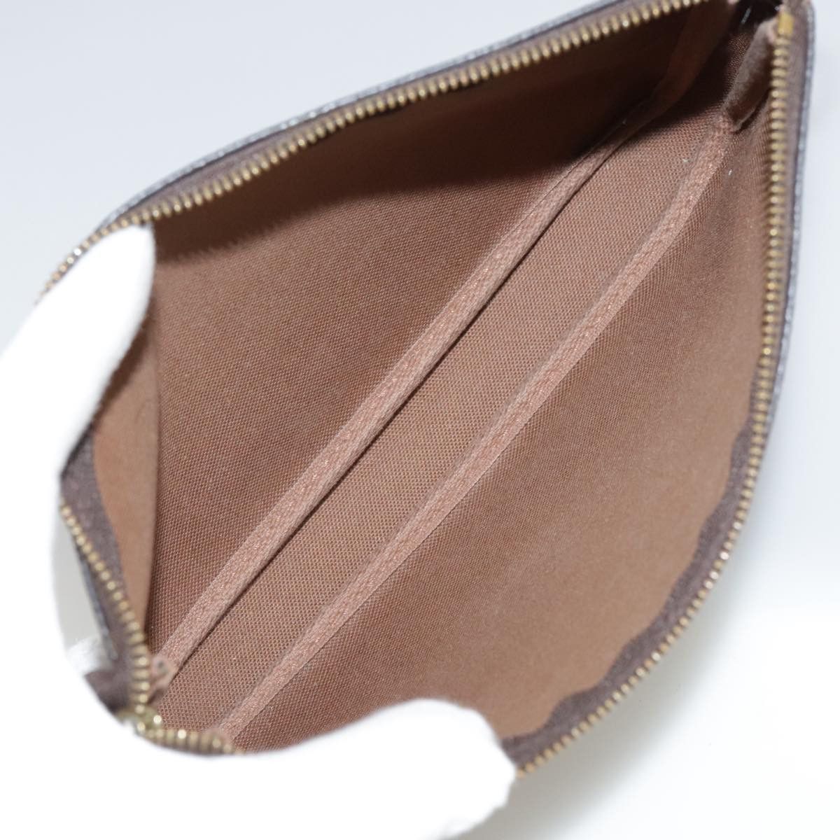Louis Vuitton Pochette Accessoire Brown Canvas Clutch Bag (Pre-Owned) Size ONE SIZE - 11 Thumbnail