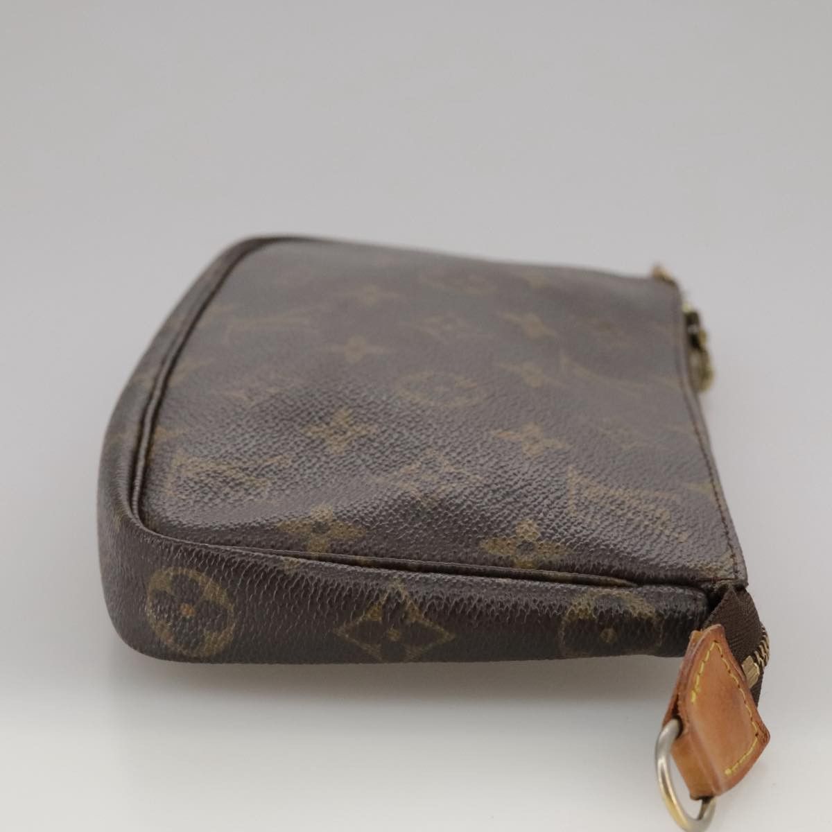 Louis Vuitton Pochette Accessoire Brown Canvas Clutch Bag (Pre-Owned) Size ONE SIZE - 4 Thumbnail