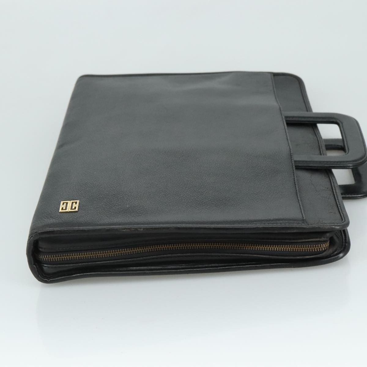 Givenchy Black Leather Briefcase Bag (Pre-Owned) Size ONE SIZE - 3 Thumbnail