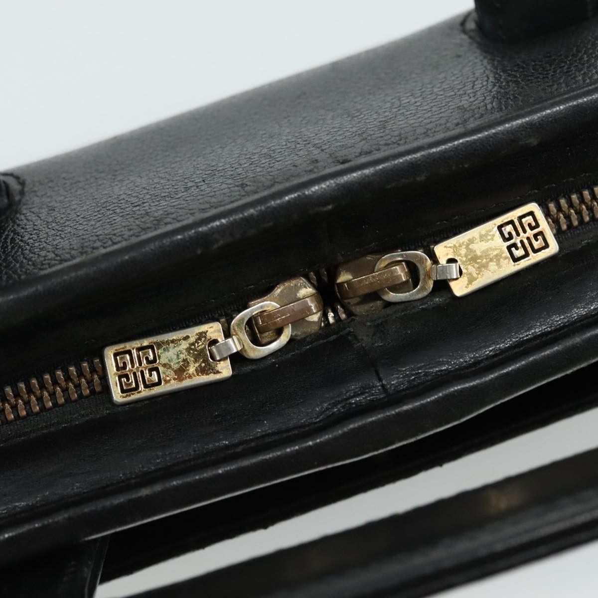 Givenchy Black Leather Briefcase Bag (Pre-Owned) Size ONE SIZE - 11 Thumbnail