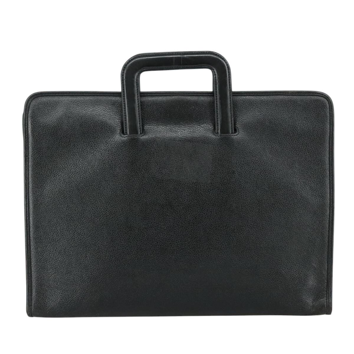 Givenchy Black Leather Briefcase Bag (Pre-Owned) Size ONE SIZE - 2 Thumbnail