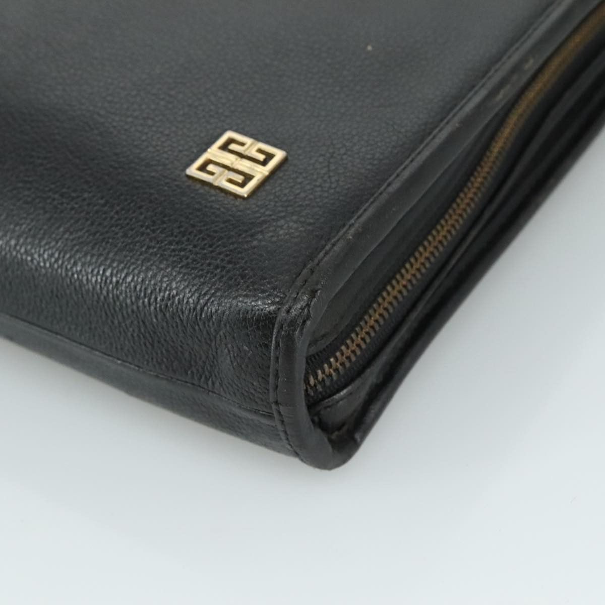 Givenchy Black Leather Briefcase Bag (Pre-Owned) Size ONE SIZE - 7 Thumbnail