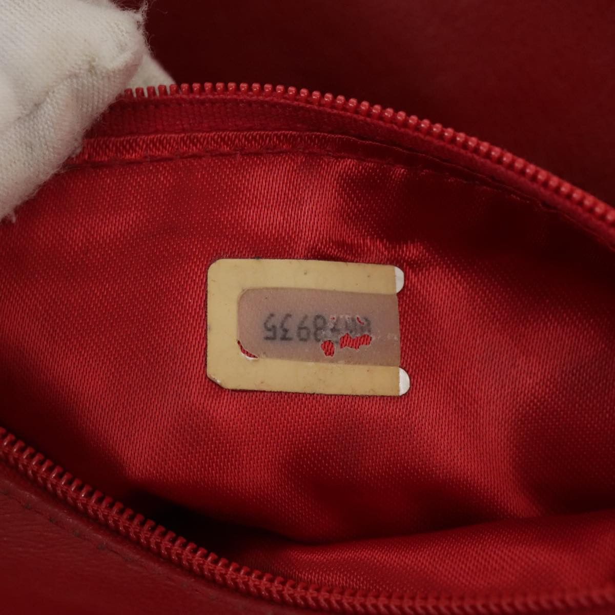 Chanel Red Leather Shoulder Bag (Pre-Owned) Size ONE SIZE - 13 Thumbnail