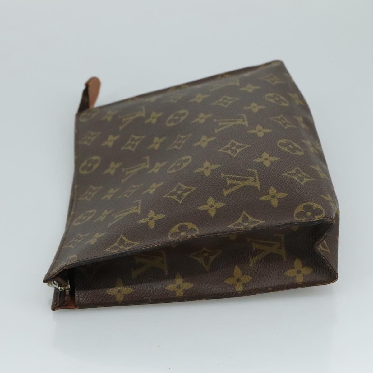 Louis Vuitton Trousse De Toilette Brown Canvas Clutch Bag (Pre-Owned) Size ONE SIZE - 4 Thumbnail