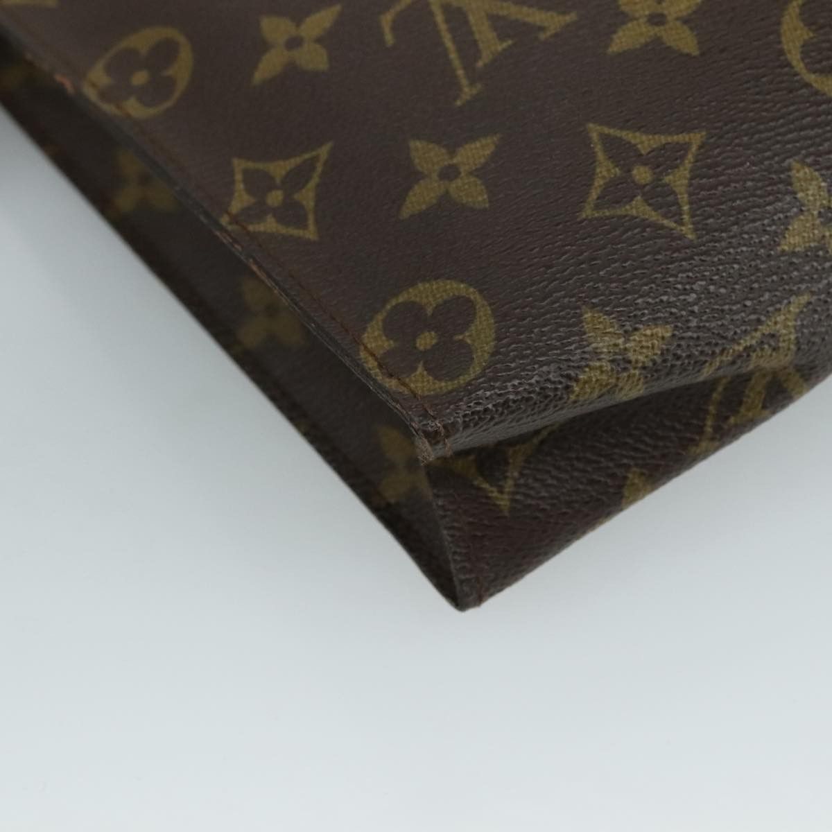 Louis Vuitton Trousse De Toilette Brown Canvas Clutch Bag (Pre-Owned) Size ONE SIZE - 8 Thumbnail