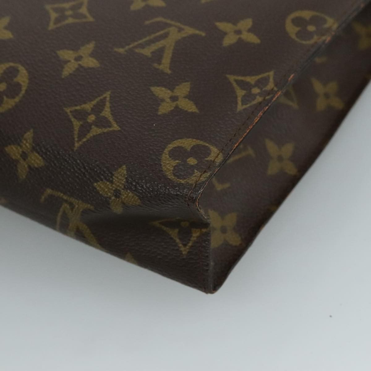 Louis Vuitton Trousse De Toilette Brown Canvas Clutch Bag (Pre-Owned) Size ONE SIZE - 7 Thumbnail