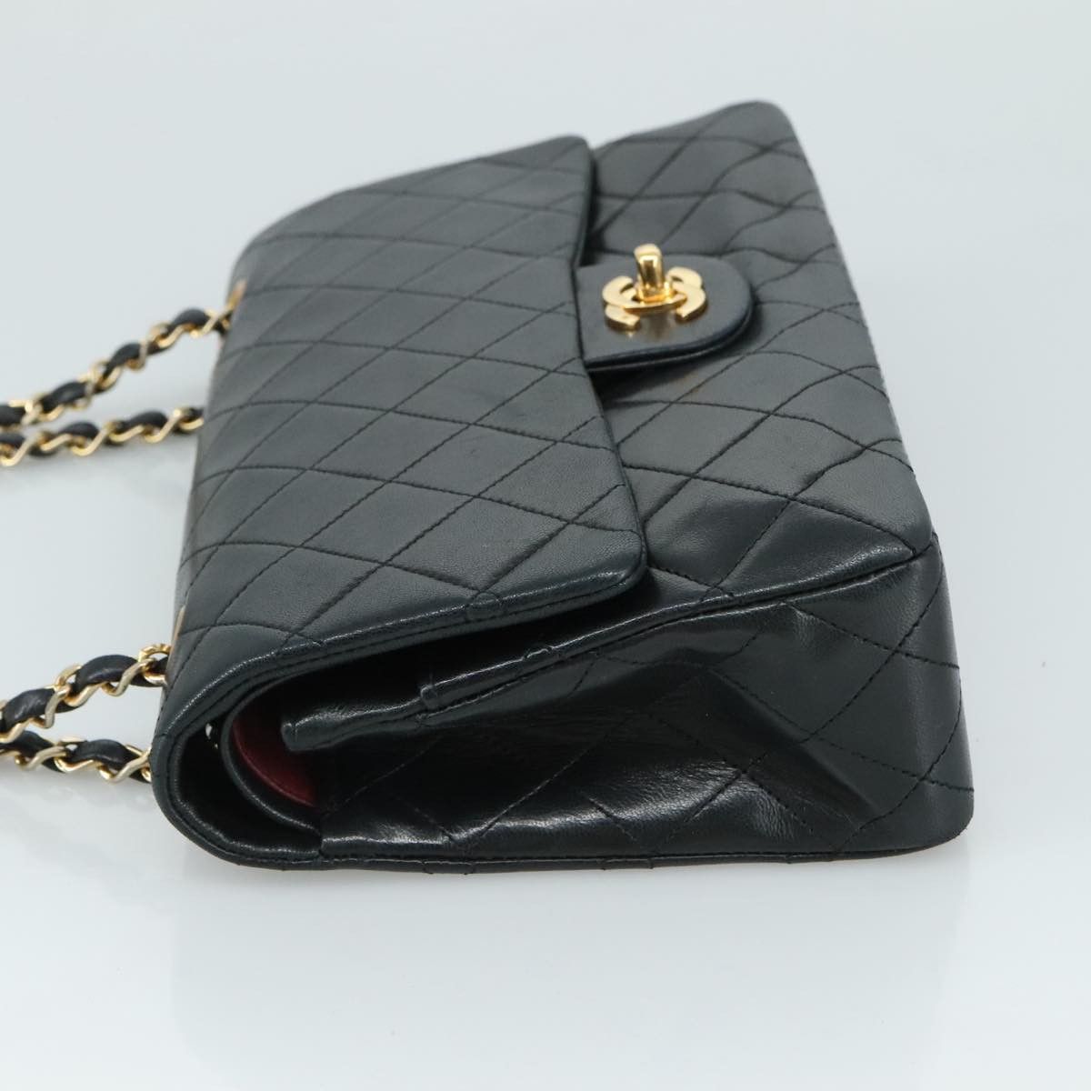 Chanel Timeless Black Leather Shoulder Bag (Pre-Owned) Size ONE SIZE - 4 Thumbnail