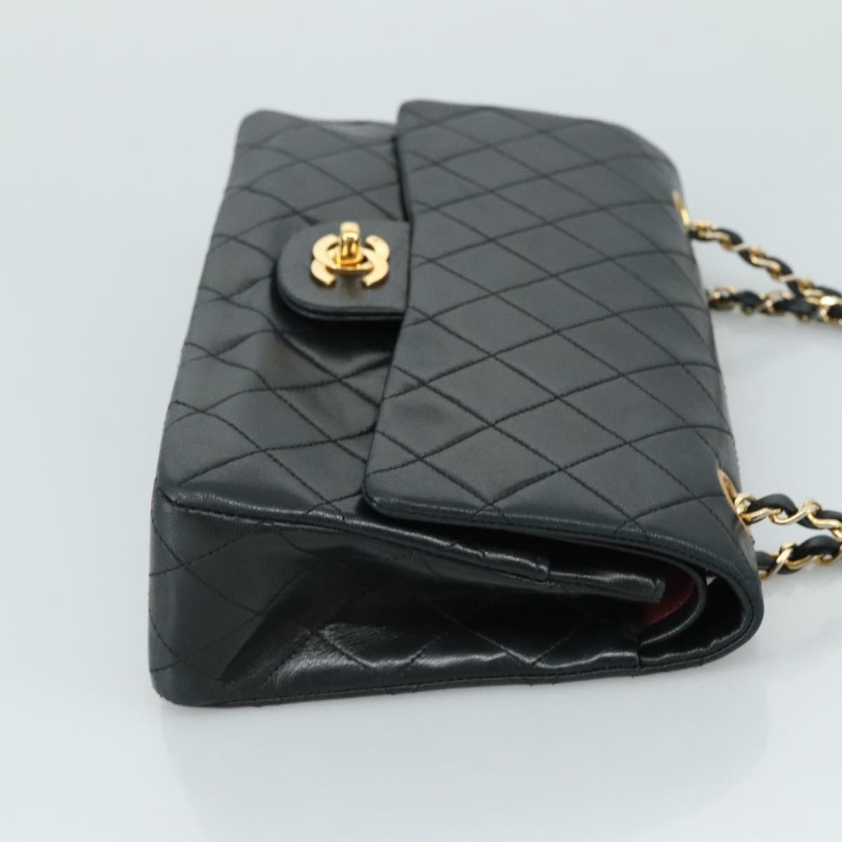 Chanel Timeless Black Leather Shoulder Bag (Pre-Owned) Size ONE SIZE - 3 Thumbnail