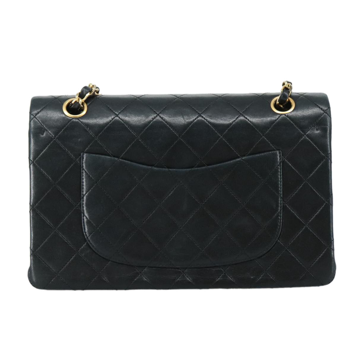 Chanel Timeless Black Leather Shoulder Bag (Pre-Owned) Size ONE SIZE - 2 Thumbnail