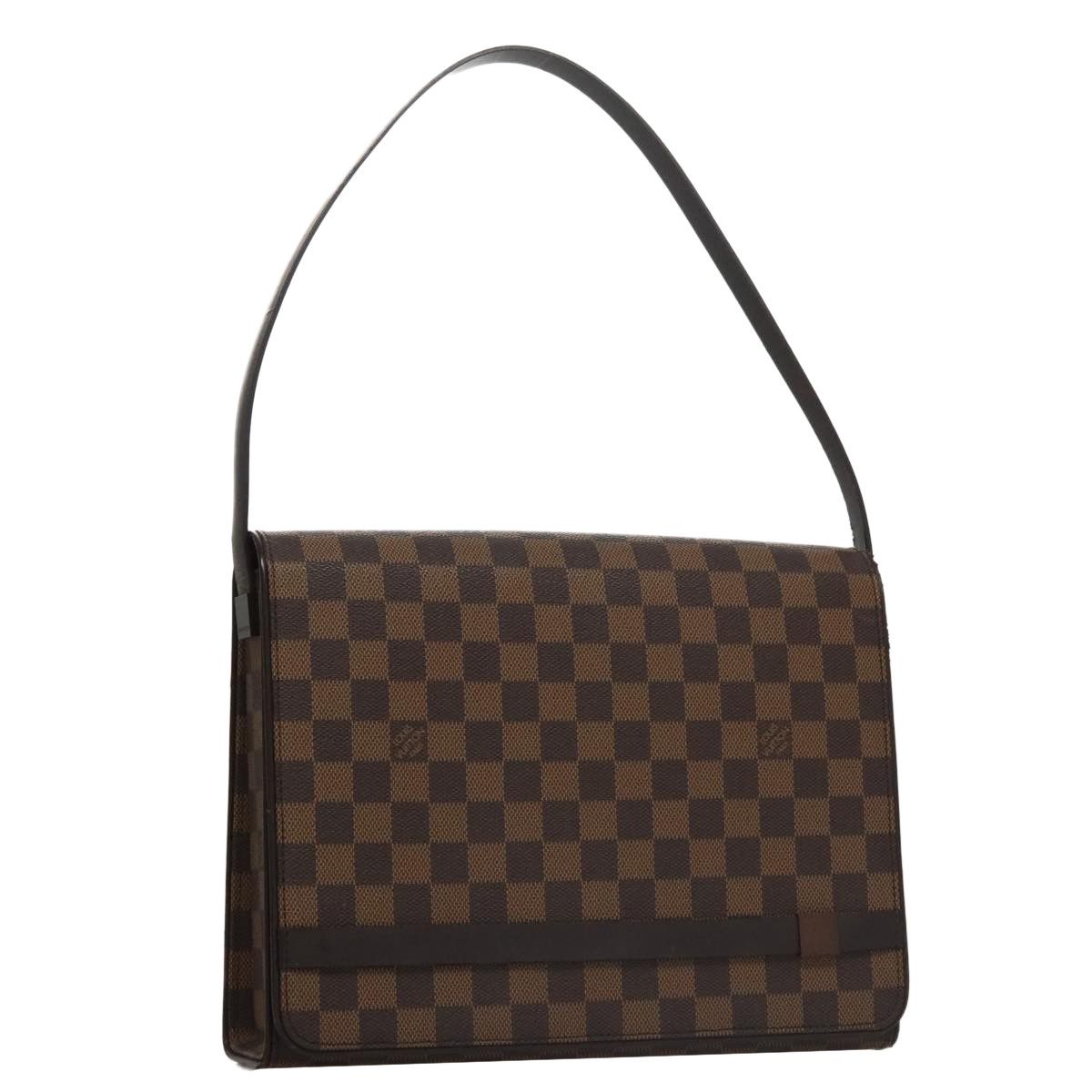 Louis Vuitton Tribeca Brown Canvas Shoulder Bag (Pre-Owned) Size ONE SIZE - 16 Thumbnail