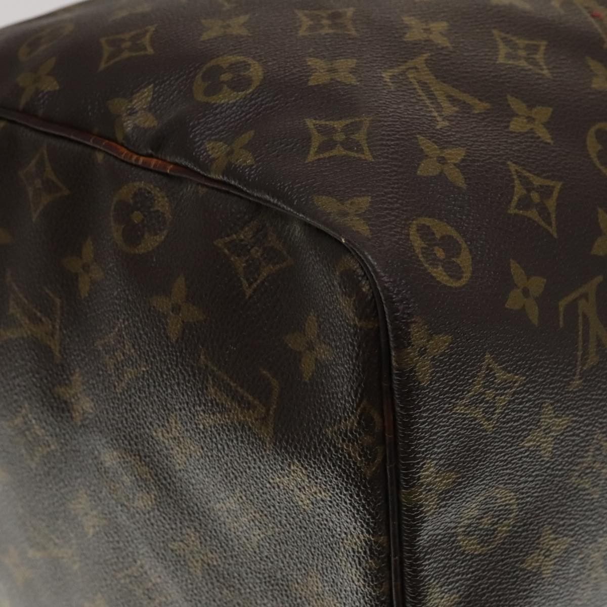 Louis Vuitton Keepall 60 Brown Canvas Travel Bag (Pre-Owned) Size ONE SIZE - 7 Thumbnail
