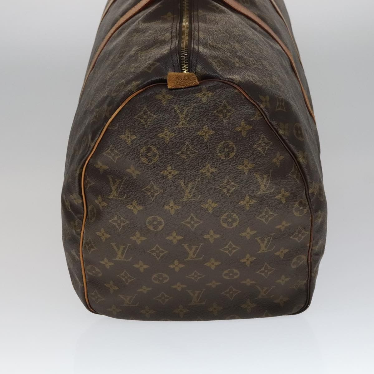 Louis Vuitton Keepall 60 Brown Canvas Travel Bag (Pre-Owned) Size ONE SIZE - 3 Thumbnail