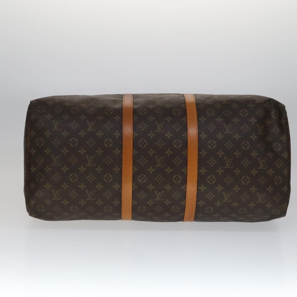Louis Vuitton Keepall 60 Brown Canvas Travel Bag (Pre-Owned) Size ONE SIZE - 15 Thumbnail