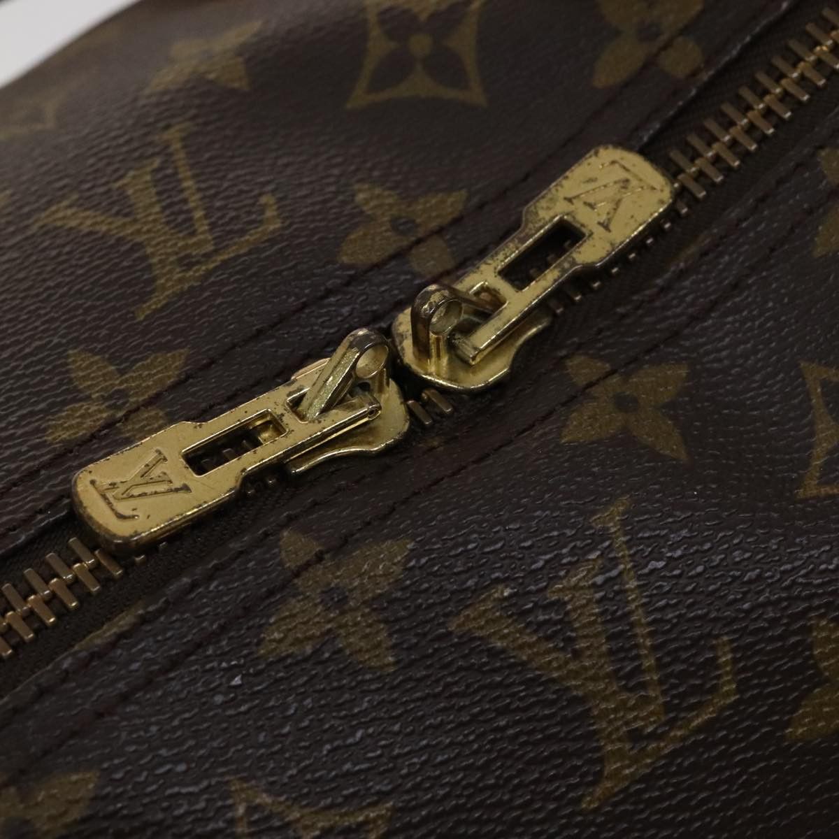 Louis Vuitton Keepall 60 Brown Canvas Travel Bag (Pre-Owned) Size ONE SIZE - 8 Thumbnail