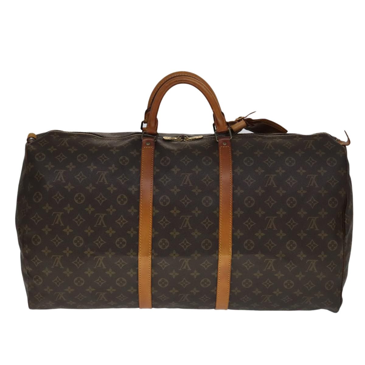 Louis Vuitton Keepall 60 Brown Canvas Travel Bag (Pre-Owned) Size ONE SIZE - 2 Thumbnail