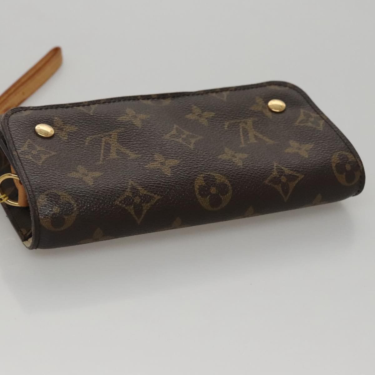 Louis Vuitton Brown Canvas Clutch Bag (Pre-Owned) Size ONE SIZE - 13 Thumbnail