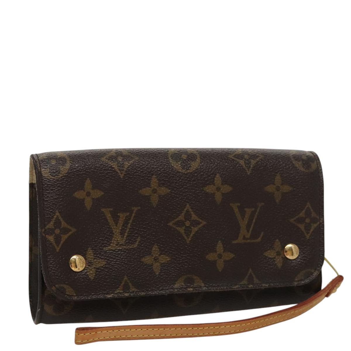 Louis Vuitton Brown Canvas Clutch Bag (Pre-Owned) Size ONE SIZE - 12 Thumbnail