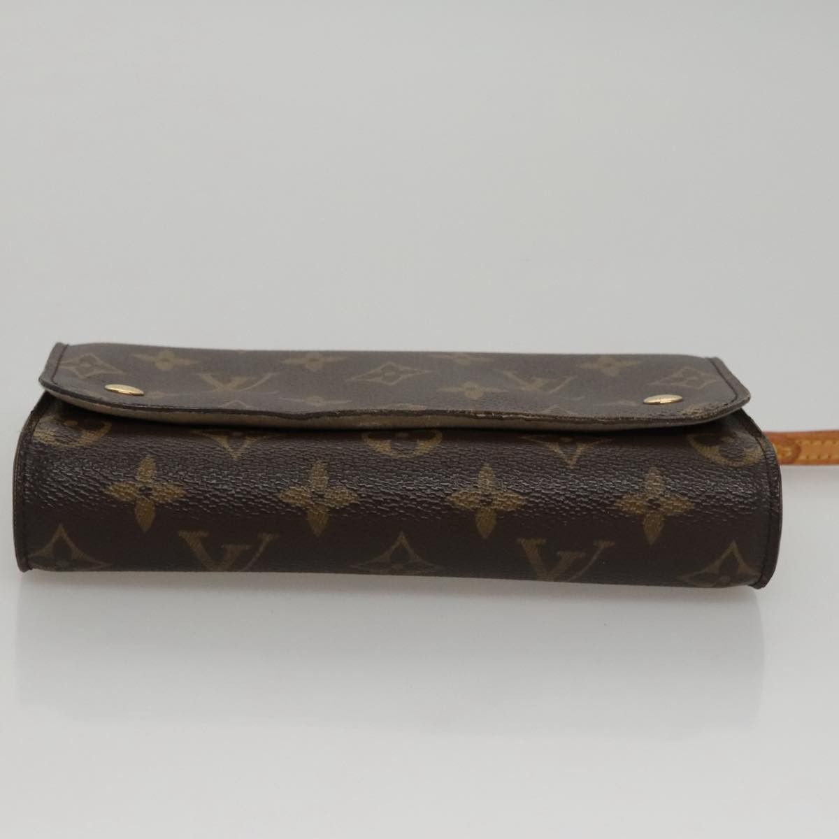 Louis Vuitton Brown Canvas Clutch Bag (Pre-Owned) Size ONE SIZE - 14 Thumbnail