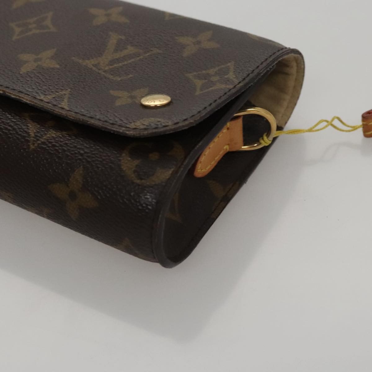 Louis Vuitton Brown Canvas Clutch Bag (Pre-Owned) Size ONE SIZE - 6 Thumbnail
