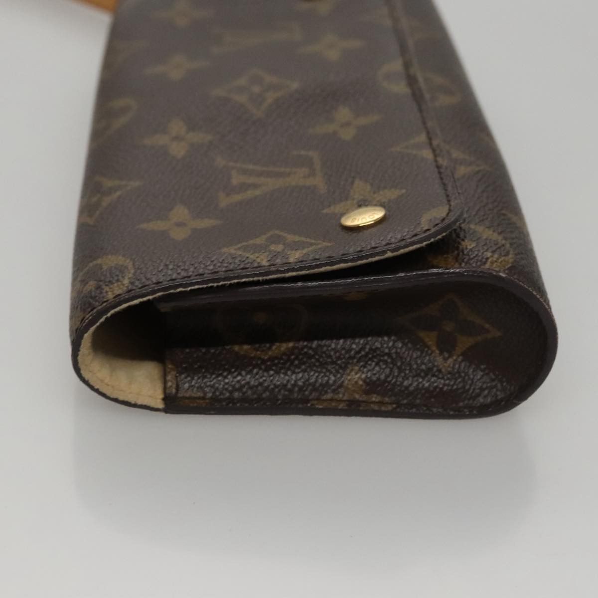 Louis Vuitton Brown Canvas Clutch Bag (Pre-Owned) Size ONE SIZE - 4 Thumbnail