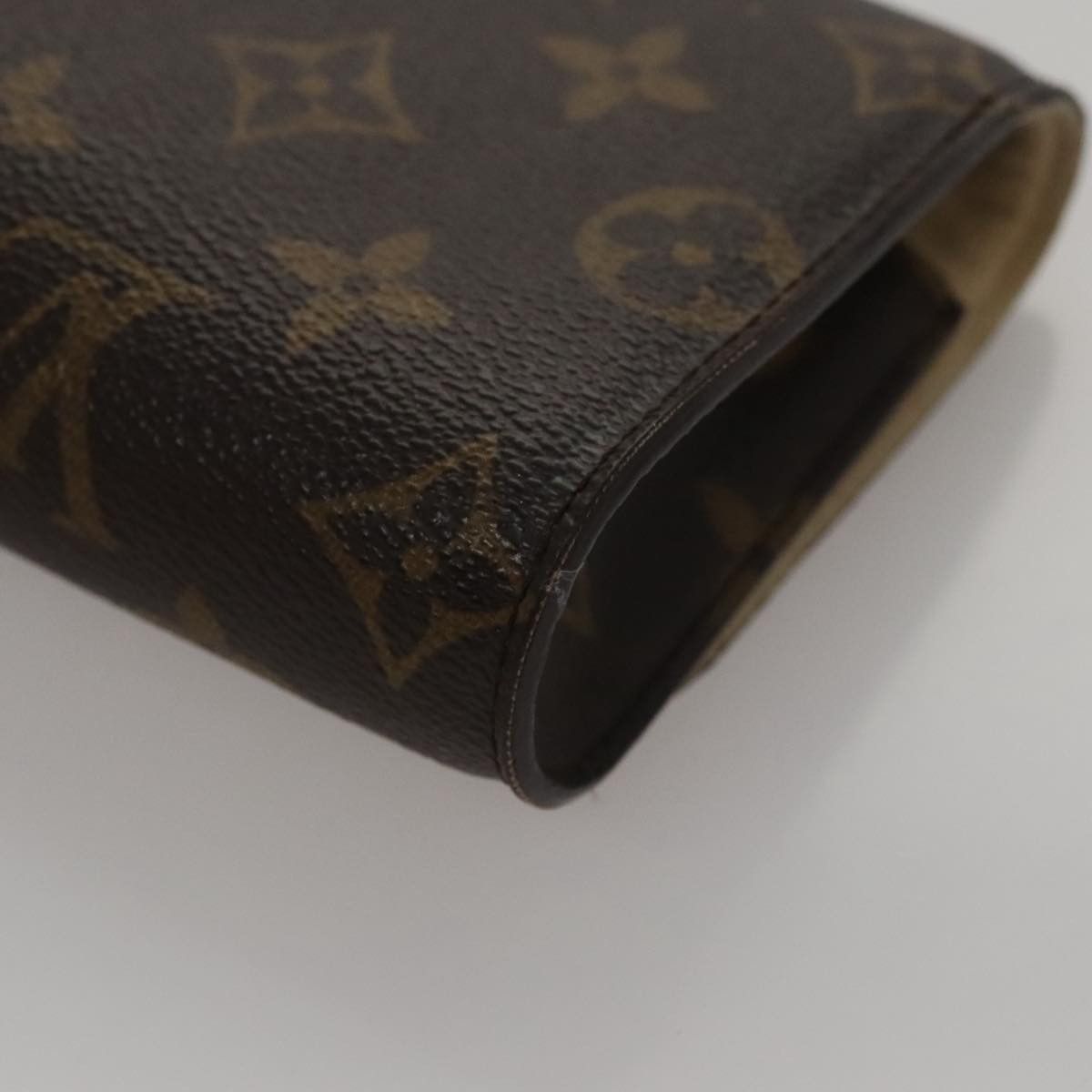 Louis Vuitton Brown Canvas Clutch Bag (Pre-Owned) Size ONE SIZE - 8 Thumbnail