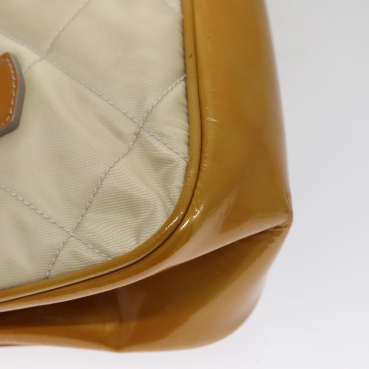 Prada Tessuto Beige Synthetic Shoulder Bag (Pre-Owned) Size ONE SIZE - 19 Thumbnail