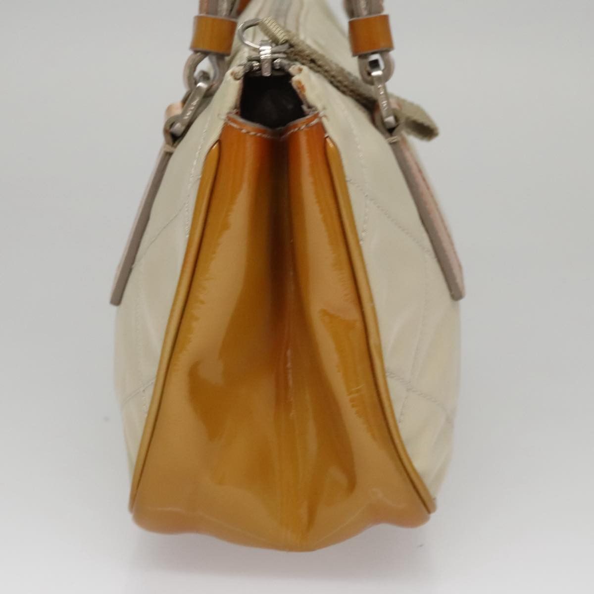 Prada Tessuto Beige Synthetic Shoulder Bag (Pre-Owned) Size ONE SIZE - 4 Thumbnail