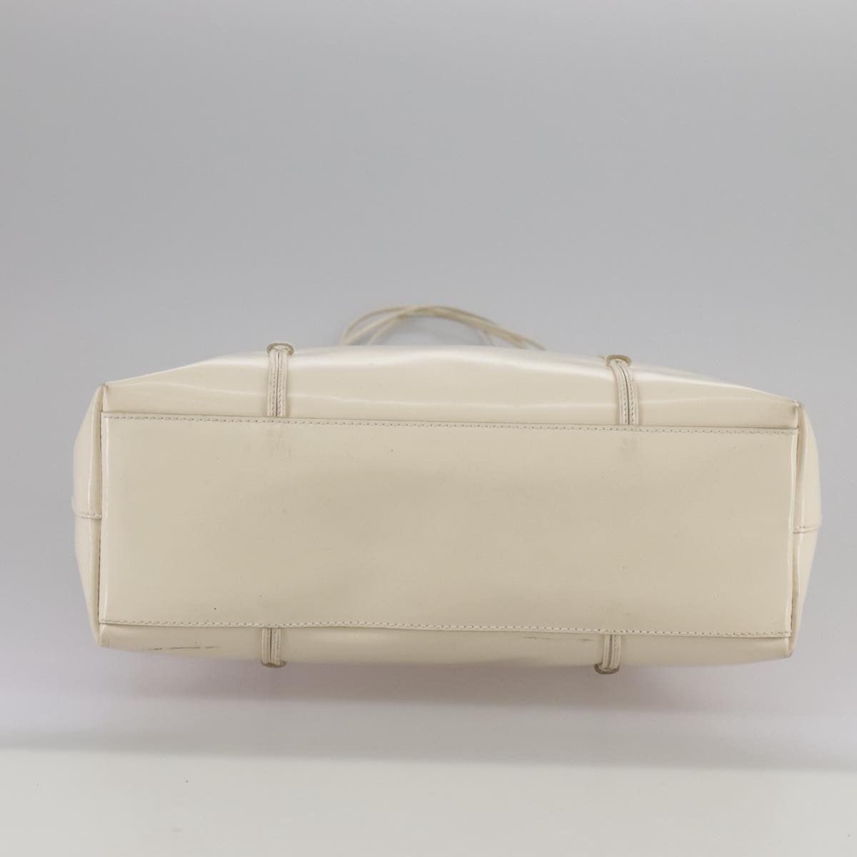 Prada White Patent Leather Tote Bag (Pre-Owned) Size ONE SIZE - 20 Thumbnail