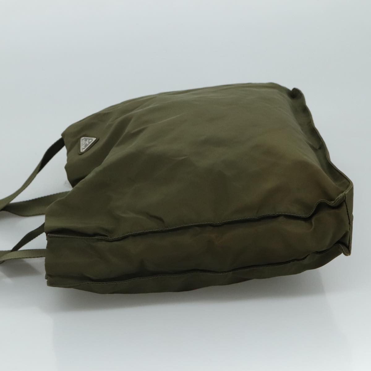 Prada Re-Nylon Khaki Synthetic Tote Bag (Pre-Owned) Size ONE SIZE - 4 Thumbnail