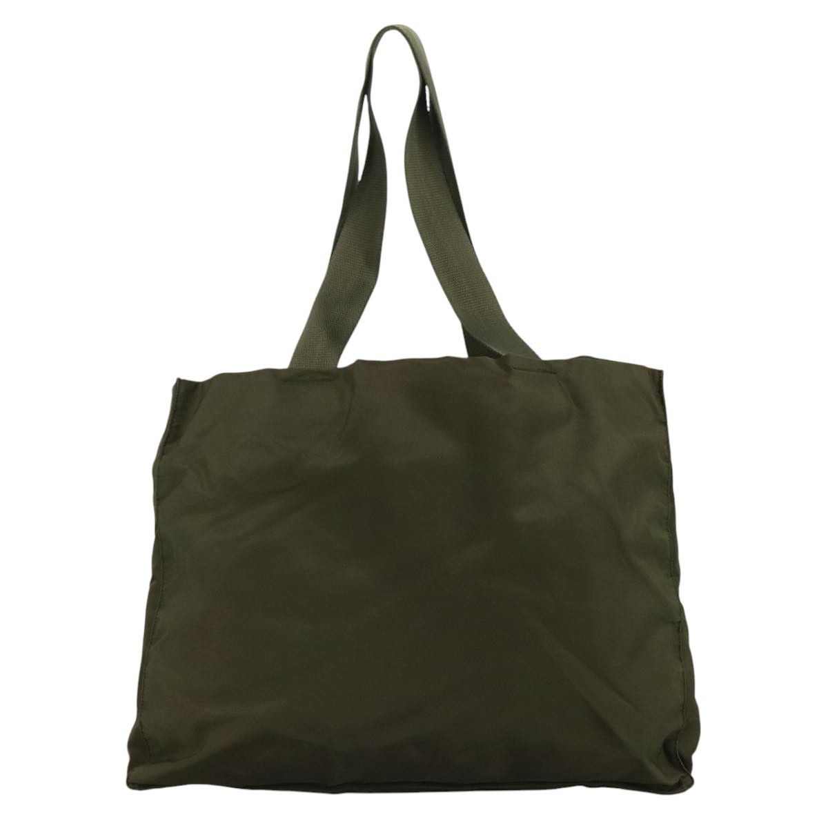 Prada Re-Nylon Khaki Synthetic Tote Bag (Pre-Owned) Size ONE SIZE - 2 Thumbnail