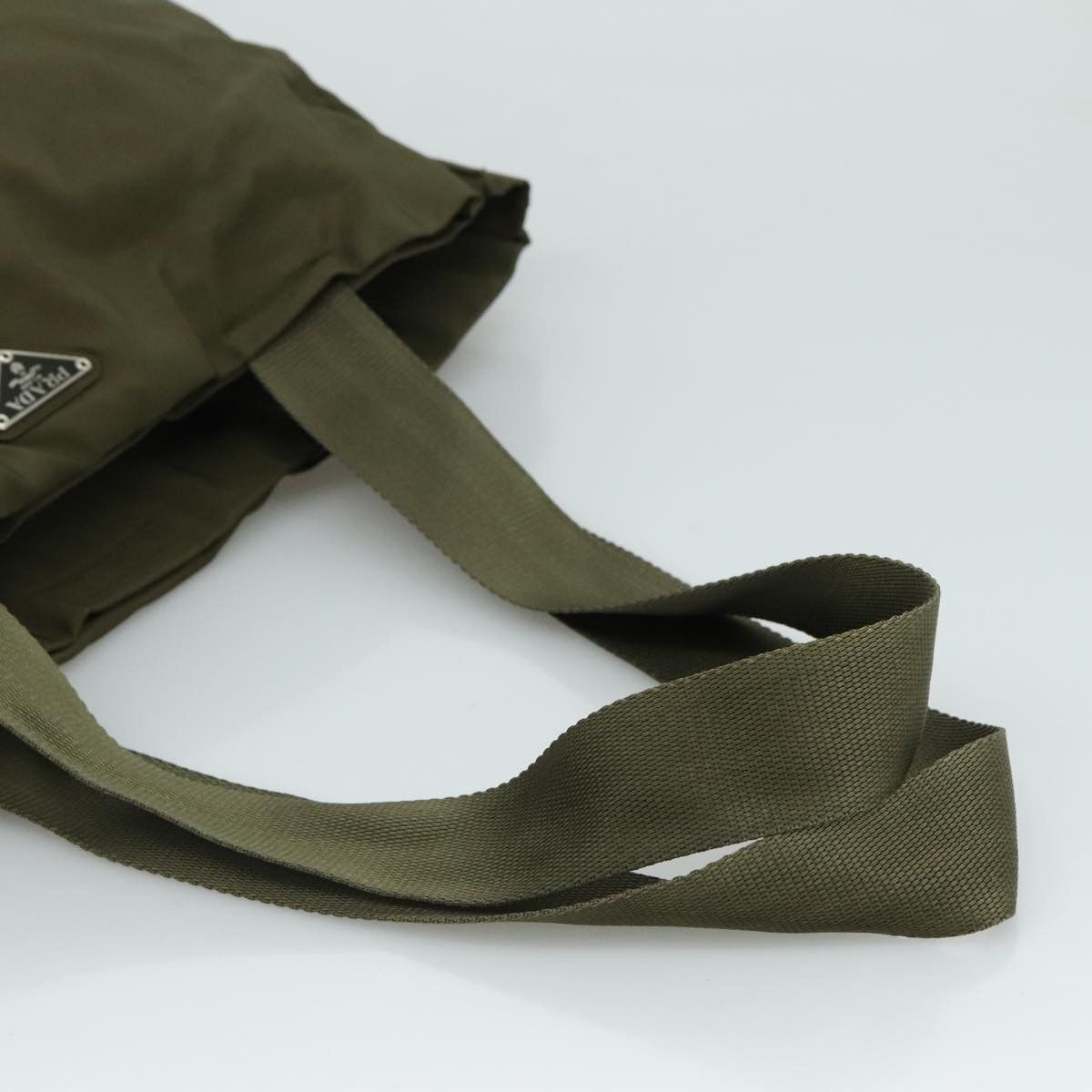 Prada Re-Nylon Khaki Synthetic Tote Bag (Pre-Owned) Size ONE SIZE - 5 Thumbnail