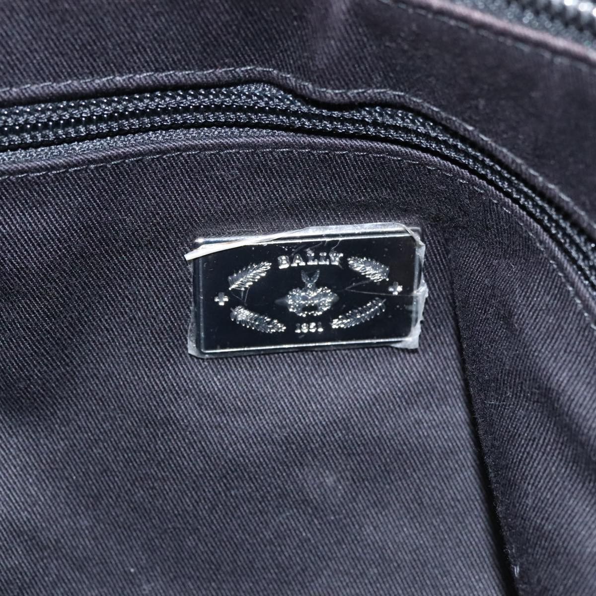 Bally Black Canvas Shoulder Bag (Pre-Owned) Size ONE SIZE - 13 Thumbnail