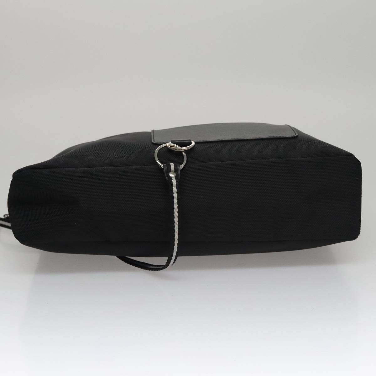 Bally Black Canvas Shoulder Bag (Pre-Owned) Size ONE SIZE - 16 Thumbnail