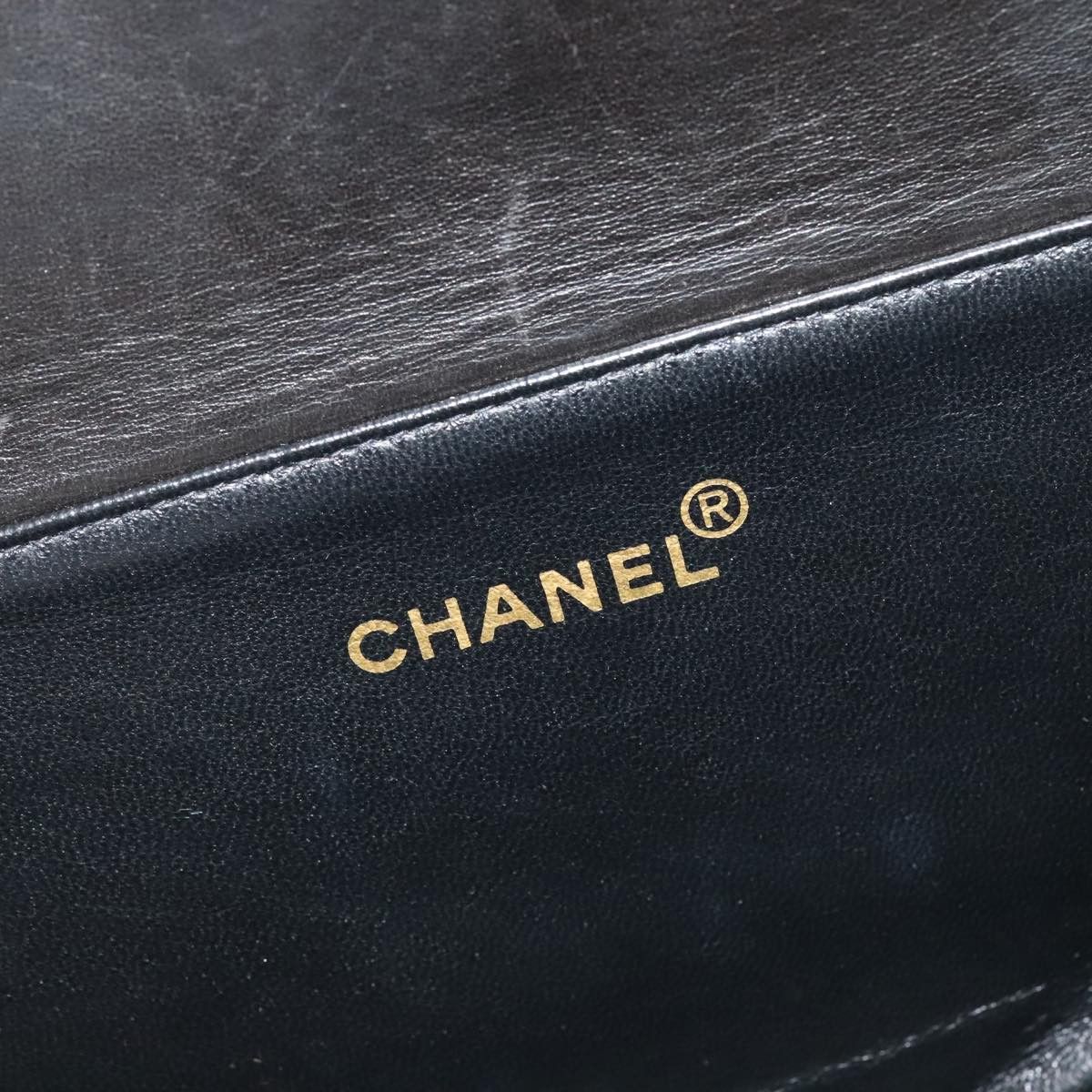 Chanel Timeless/Classique Black Leather Handbag (Pre-Owned) Size ONE SIZE - 14 Thumbnail