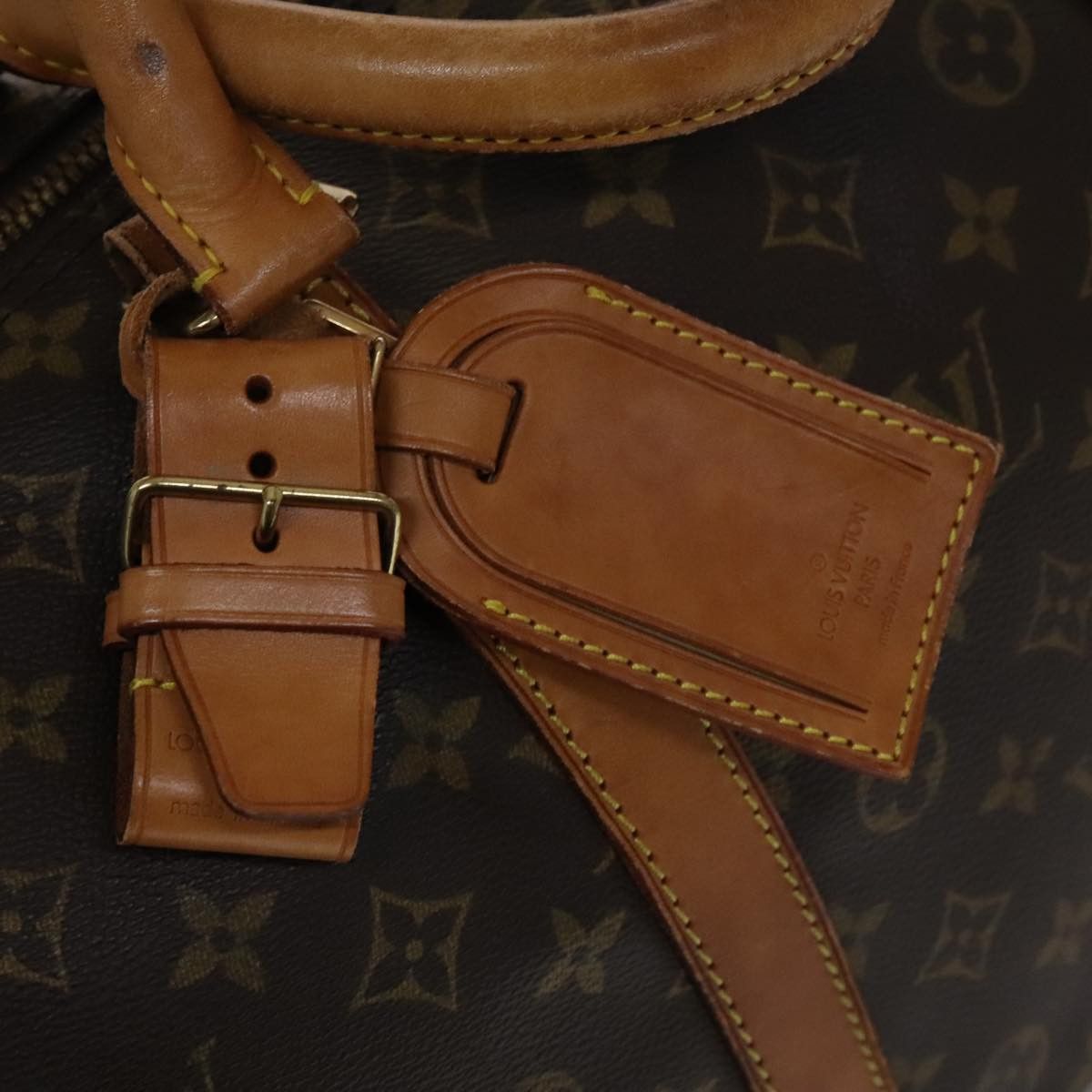 Louis Vuitton Keepall Bandoulière 60 Brown Canvas Travel Bag (Pre-Owned) Size ONE SIZE - 16 Thumbnail