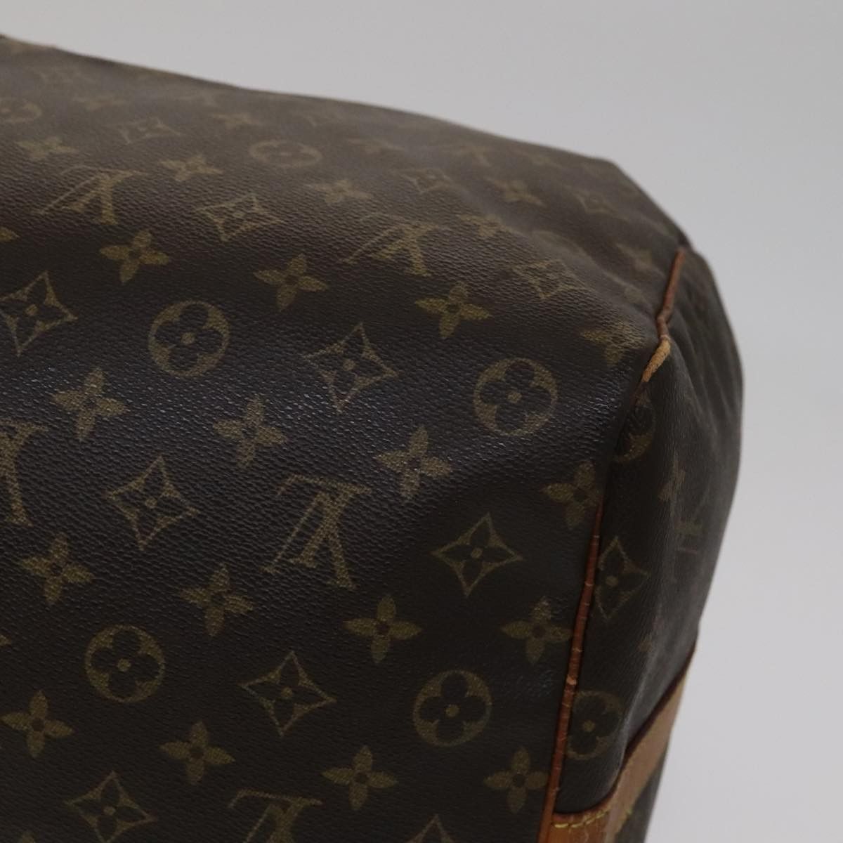 Louis Vuitton Keepall Bandoulière 60 Brown Canvas Travel Bag (Pre-Owned) Size ONE SIZE - 9 Thumbnail