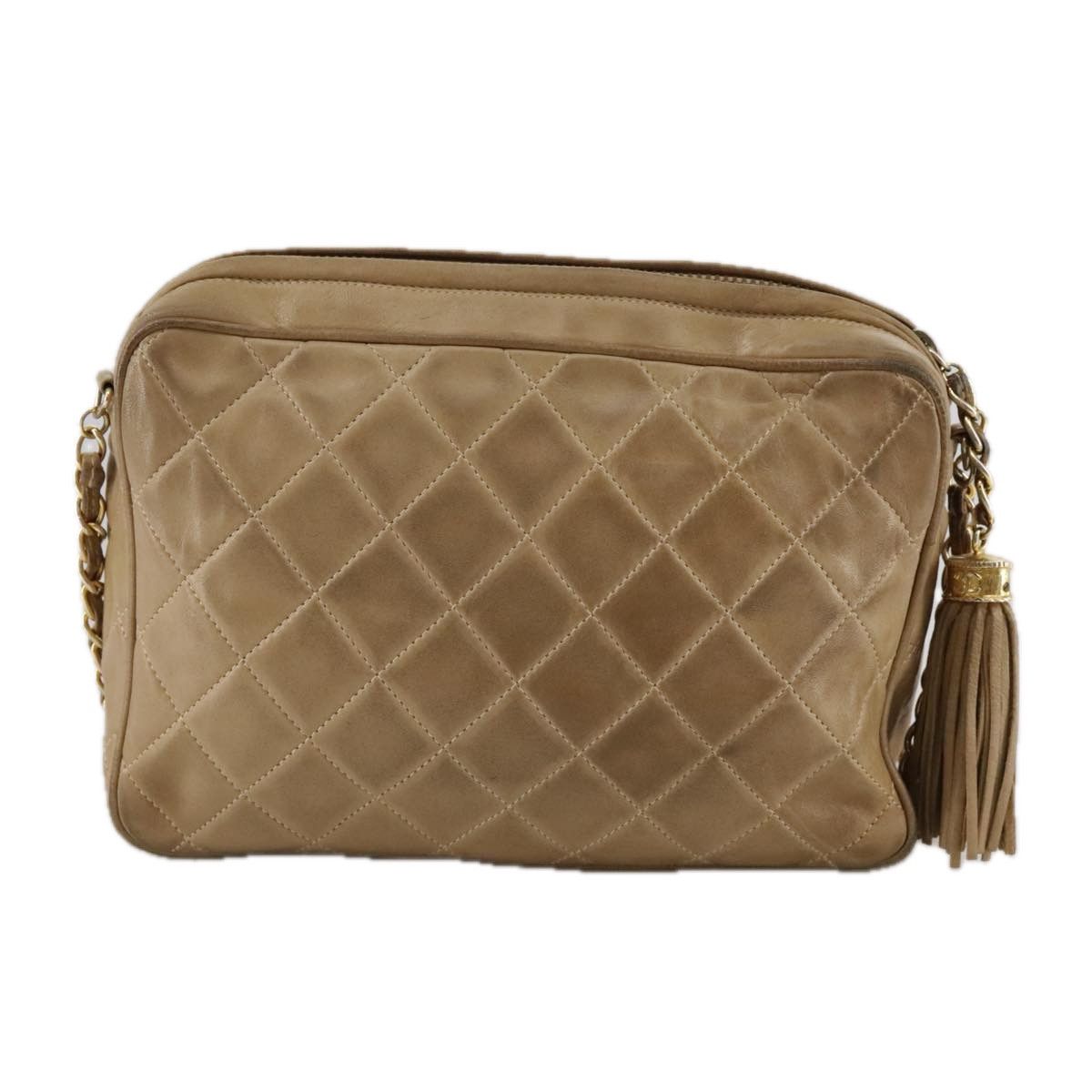 Chanel Camera Beige Shearling Shoulder Bag (Pre-Owned) Size ONE SIZE - 2 Thumbnail