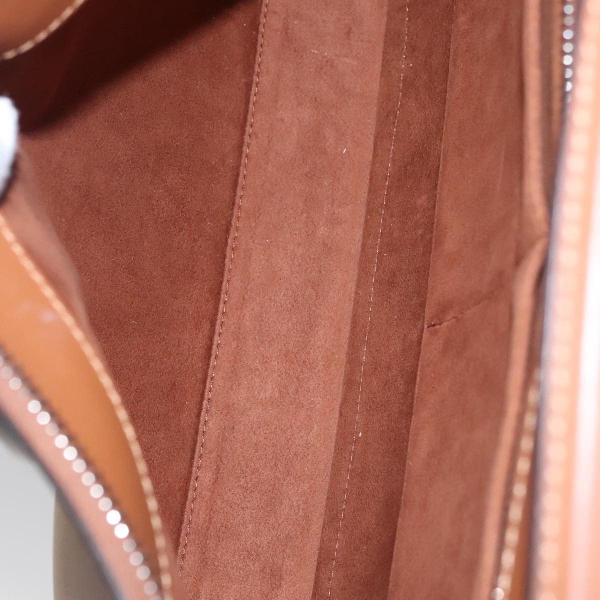 Fendi Dot Com Brown Leather Handbag (Pre-Owned) Size ONE SIZE - 14 Thumbnail